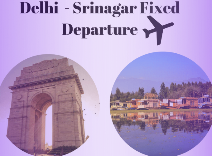 Flights Fixed Departure from Delhi to Srinagar