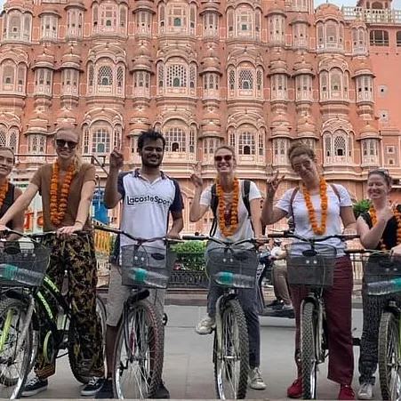 Explore Cycling Tour Pink City Jaipur